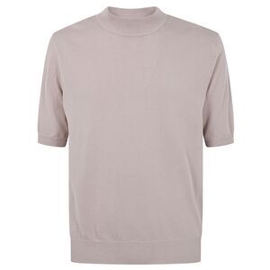 Zanone Men Turtle Neck Short Sleeves Sweater